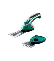 Аккумуляторные садовые ножницы Bosch ISIO 3 в чехле с ножом для травы, ножом кустареза и ЗУ(0600833108)