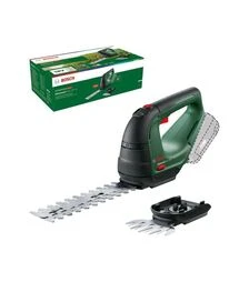 Електроножиці для трави Bosch AdvancedShear 18V-10 без АКБ та ЗП + насадка-кущоріз (0.600.857.001)