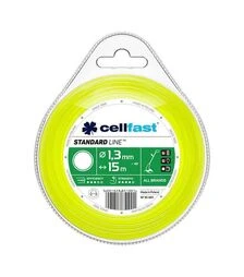 Леска для триммера Cellfast, квадрат 2 мм, 15 м (35-012)