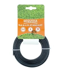 Волосінь для тримера SEQUOIA TL2,4-L15-Standart кругла 2,4 мм, 15 м