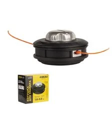 Катушка для триммера Sigma полуавтоматическая M10×1,25, Ø1,6-3,0мм металлическая кнопка (5613501)