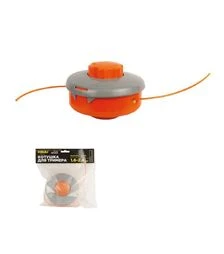 Катушка для триммера Sigma полуавтоматическая M10×1,25, Ø1,6-2,4мм пластиковая кнопка (5613521)