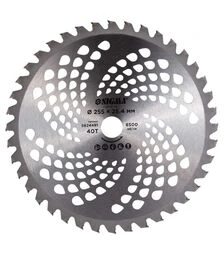 Диск для триммера Sigma с твердосплавными напайками Ø255×25,4мм, 40Т (5624491)