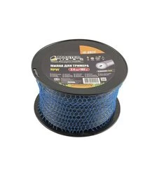 Волосінь для тримера MASTERTOOL кругла, армована, 2,4 мм, 192 м котушка (19-0824)