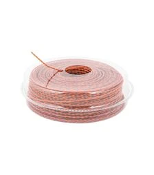 Волосінь для тримера MASTERTOOL SPIRAL, безшумна, 2,4 мм, 90 м блістер (19-1612)