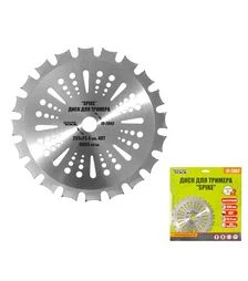 Диск для триммера MASTERTOOL SPIKE 255х25,4, 40Т с победитовой напайкой (19-2003)
