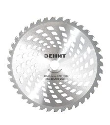 Диск для тримера Зеніт 255х25.4 мм 40 ТВС зубців (40236050)