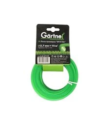 Леска для триммера Gartner, круг 2,7 мм, 15 м (G.40227015)