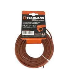 Волосінь для тримера Tekhmann квадрат 3,0 мм, 15 м (T.40630015)