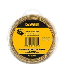 Леска для триммера DeWALT Ø2,0 мм, 67 м, витая (DT20651)
