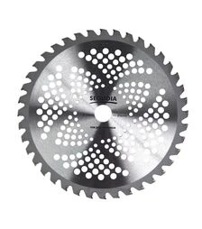 Нож для триммера SEQUOIA Ø255х25,4 мм, 1,3 мм, 40-зубчатый, с напайками (GB40A-255)