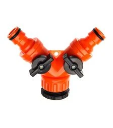 Конектор двоканальний SEQUOIA SWC1234DT, 1/2"-3/4" (SWC1234DT)