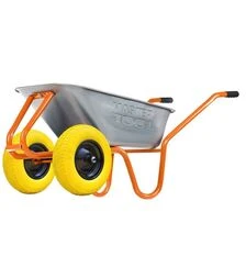 Тачка двухколесная MASTERTOOL D-22, 85 л/230 кг (79-9862)