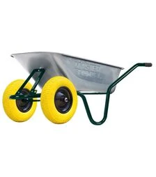 Тачка двухколесная MASTERTOOL D-12 REINFORCED, 100 л/200 кг (79-9864)