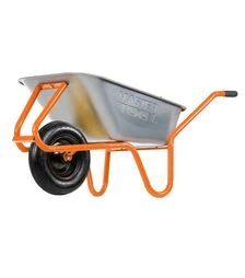 Тачка одноколесная MASTERTOOL D-2 REINFORCED, 100 л/180 кг (79-9822)