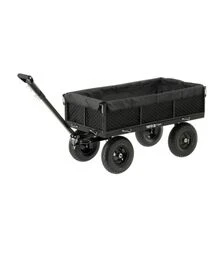 Тележка YATO с откидным бортом и чехлом, погрузка - 450 кг (YT-86970)