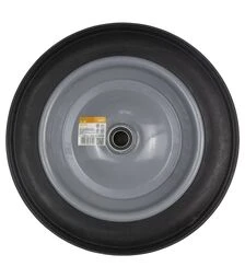 Колесо для тачки Flora безкамерне гумове 13", 3,00-8, 325×65мм вісь Ø20мм довжина 90мм (5058574)