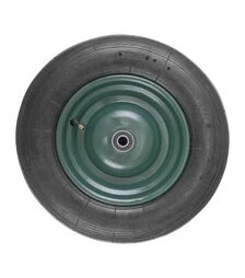 Колесо MASTERTOOL пневматичне, з камерою PN 3,5х8 Ø 37 см, металевий диск, втулка (79-9829)