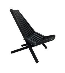 Шезлонг Кентуккі, чорний (120203)