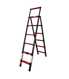Стрем'янка двостороння GTM, телескопічна, 6 сходинок, верхня сходинка 2 м (KME5067B/6+7)