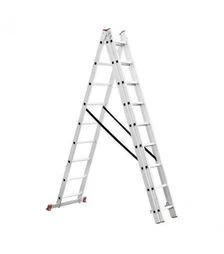 Лестница раскладная INTERTOOL LT-0308 трехсекционная, 5,09 м