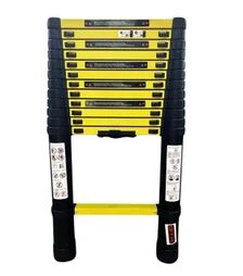 Драбина телескопічна GTM KME1038Y, 13 сходинок, довжина 3,8 м (KME1038Y/881038)