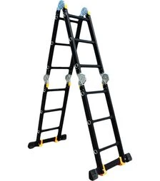 Драбина-трансформер GTM KMP403A, 4x3 сходинок, довжина 0,9–3,55 м (KMP403A)