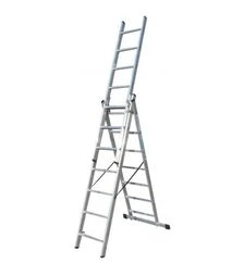 Лестница раскладная ELKOP трехсекционная 1,9-3,99 м (VHR T 3*7)