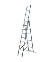 Лестница раскладная Mastertool трехсекцинная, 6,2м (79-1309)