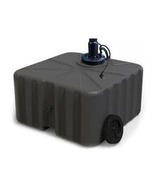 Бак для душа двухслойный Litolan 100 л, с подогревом (27261)