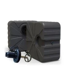 Бак для душа двухслойный Litolan 75 л, с подогревом (27421)