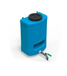 Умывальник Litolan 20 л, с латунным краном и мыльницей (28191)