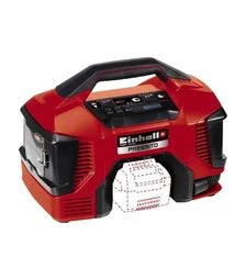 Компрессор гибридный Einhell PRESSITO, 90 Вт, безмасляный, Без АКБ и ЗУ (4020460)