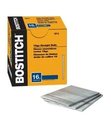 Цвяхи прямі BOSTITCH SB16-1.00, SB16, 25x1,6 мм, капелюшок 3 мм, оцинковані, 5000 шт. (SB16-1.00)
