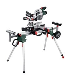 Пила торцовочная Metabo KGS 254 M, с функцией протяжки + станина KSU 251 (691214000)