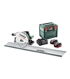 Пила заглибна акумуляторна Metabo KT 18 LTX 66 BL, 18 В, 2x8 А*Год + FS 160, кейс (691172810)