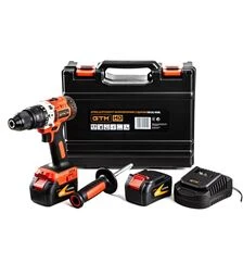 Дриль-шурупокрут акумуляторний ударний GTM (DSI18/80BL)