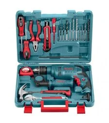 Дриль ударний Ronix 650 Вт з набором інструментів (RS-0001)