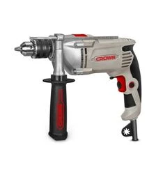 Дрель ударная CROWN CT10130, 810 Вт, 2800 об/мин, 44800 уд/мин (CT10130)