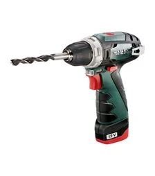 Дриль-шуруповерт акумуляторний Metabo PowerMaxx BS Basic, 12 В, кейс (600080500)