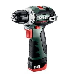 Дриль-шуруповерт акумуляторний Metabo PowerMaxx BS BL, 12 В, кейс (601721500)