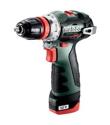 Дриль-шуруповерт акумуляторний Metabo PowerMaxx BS BL Q, 12 В, кейс (601749500)