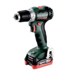 Дриль-шуруповерт акумуляторний Metabo PowerMaxx BS 12 BL, 12 В 4 А*Год, кейс (601044800)