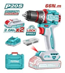 Шурупокрут акумуляторний TOTAL TDLI20668, 20В (TDLI20668)