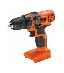 Дрель-шуруповерт аккумуляторный BLACK+DECKER BDCDD18N, 18 В, без АКБ и ЗП