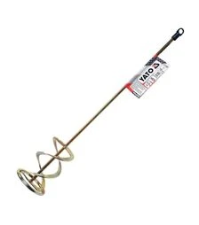 Міксер для будівельних сумішей YATO оцинкований, Ø100, 600 мм (YT-5499)