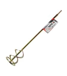 Міксер для будівельних сумішей YATO оцинкований, Ø100, 600 мм (YT-5501)