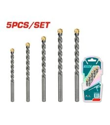 Набір свердел TOTAL TACSD5055, 5 шт, Ø 4-10 мм (TACSD5055)