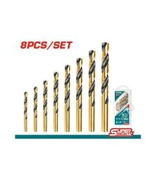 Набір свердел TOTAL TACSD0801, для металу (TACSD0801)