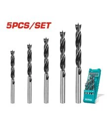 Набір свердел по дереву TOTAL TACSD7056, 5 шт, Ø 4-10 мм (TACSD7056)